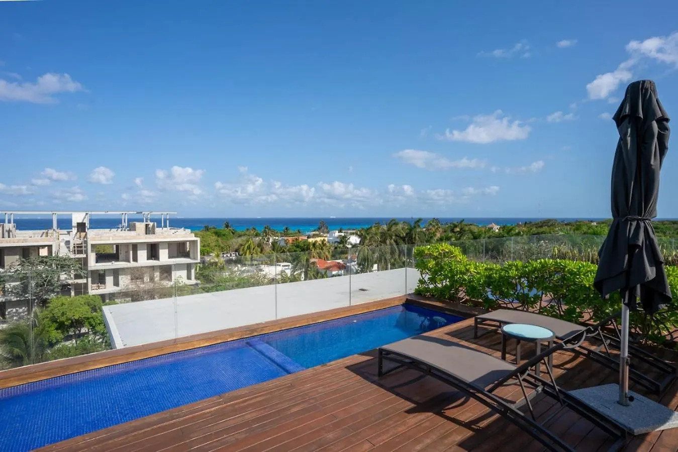 アパート 3Br Luxury Condo W/ Private Rooftop Pool & Gym プレヤデルカーメン メキシコ