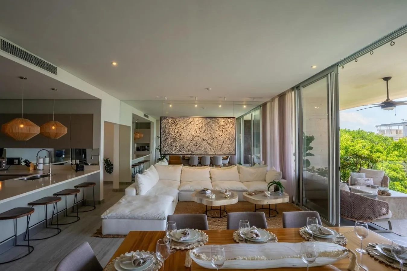 3Br Luxury Condo W/ Private Rooftop Pool & Gym プレヤデルカーメン 0*,  メキシコ